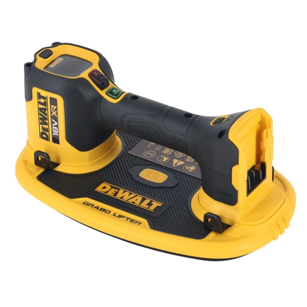 Ventouse à batterie Dewalt Grabo, machine nue, charge max 120 kg